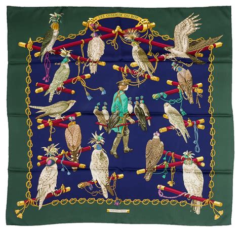 hermes falcon scarf|pre owned Hermes scarves.